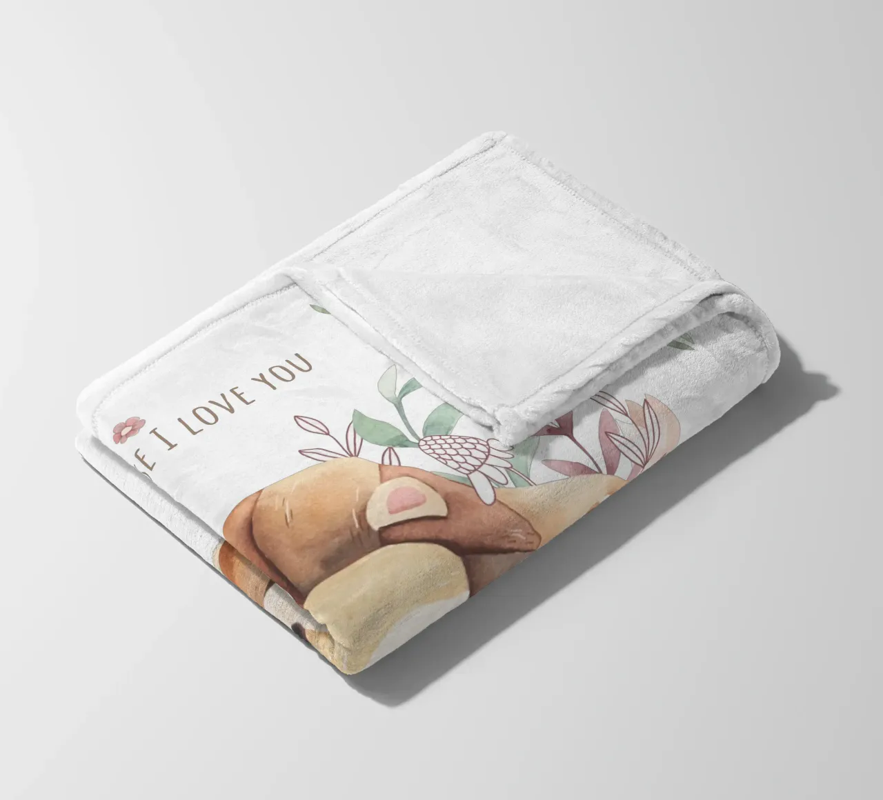 Piccolo leone coperta in pile da Sabrina Ziegenhorn