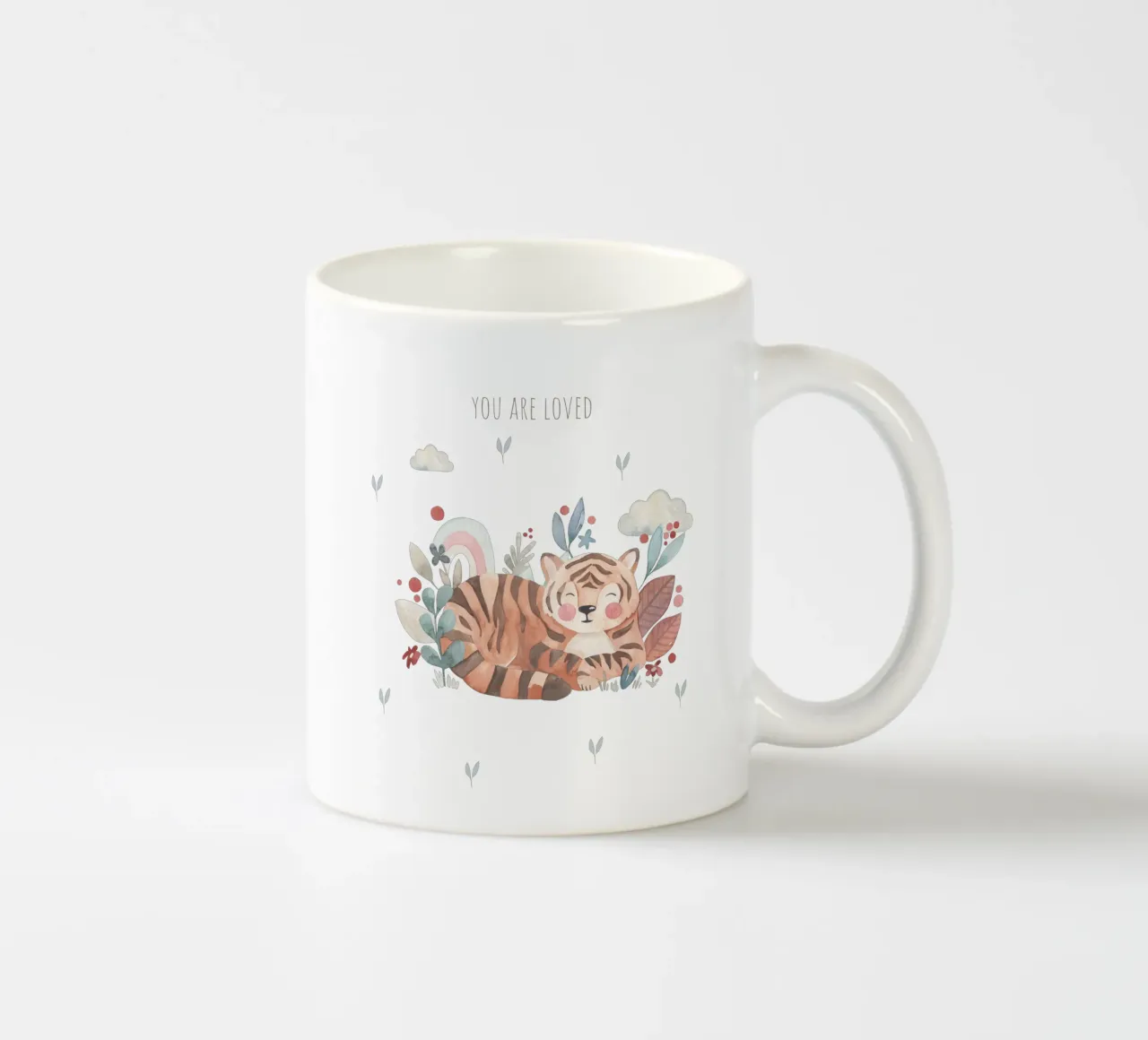 Tigre Lilly tazza in ceramica da Sabrina Ziegenhorn
