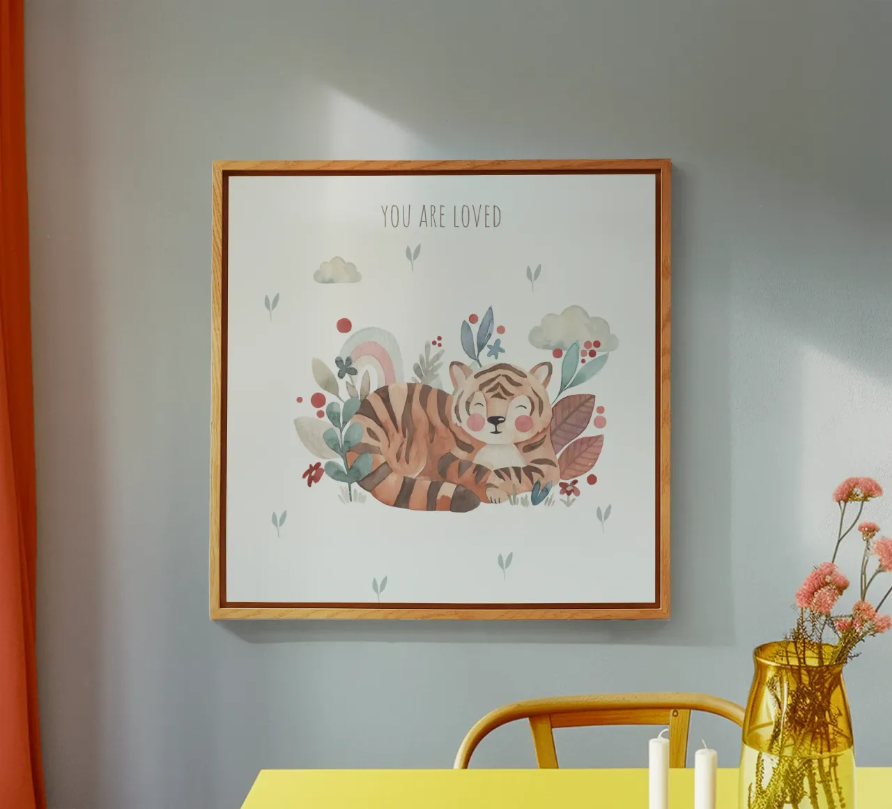 Tigre Lilly plexiglass da Sabrina Ziegenhorn