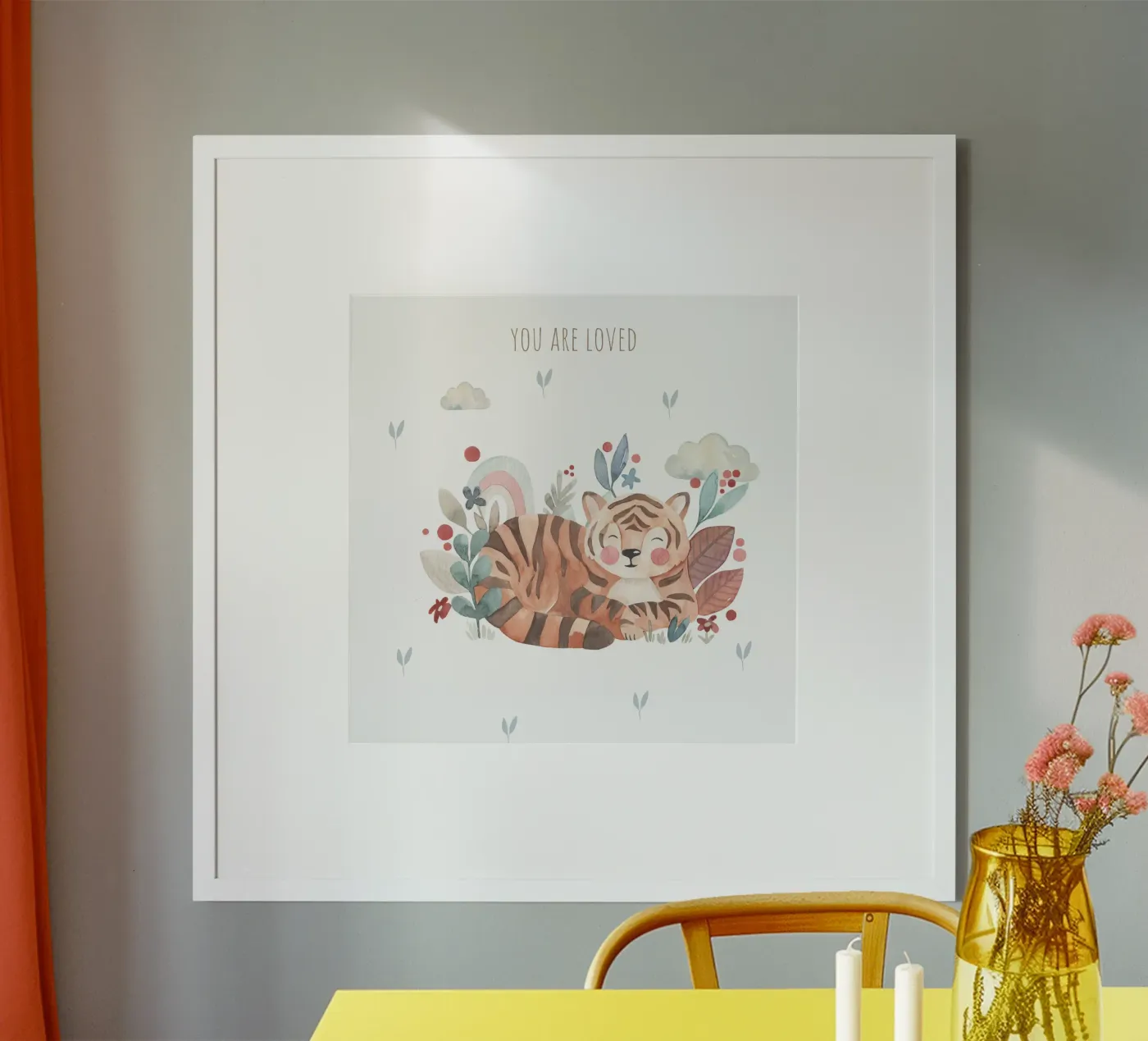 Tigerlilie Poster von Sabrina Ziegenhorn