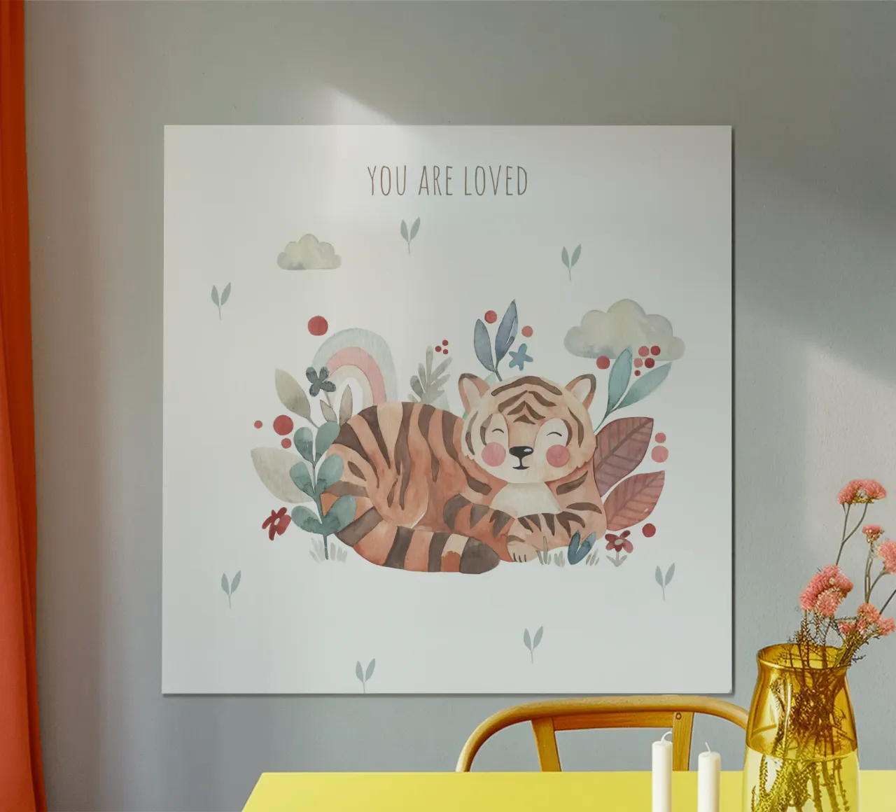 Tigre Lilly carta hahnemühle da Sabrina Ziegenhorn