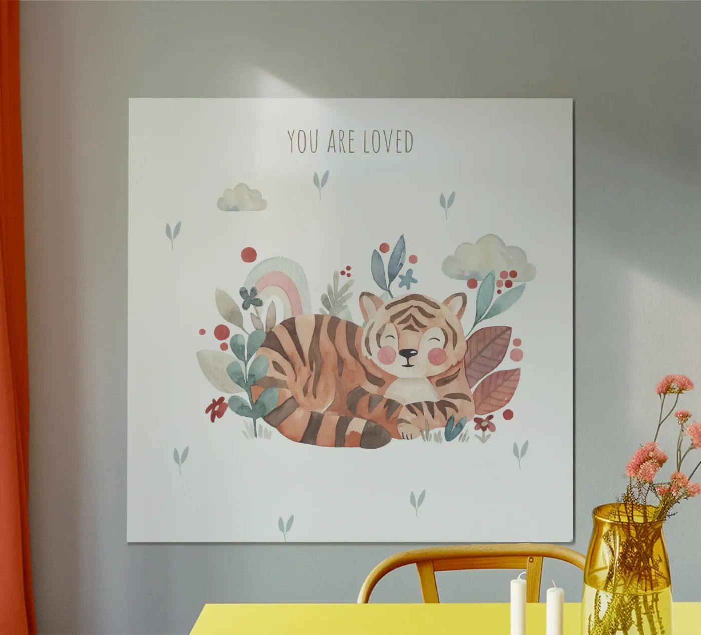 Tigerlilie Poster von Sabrina Ziegenhorn