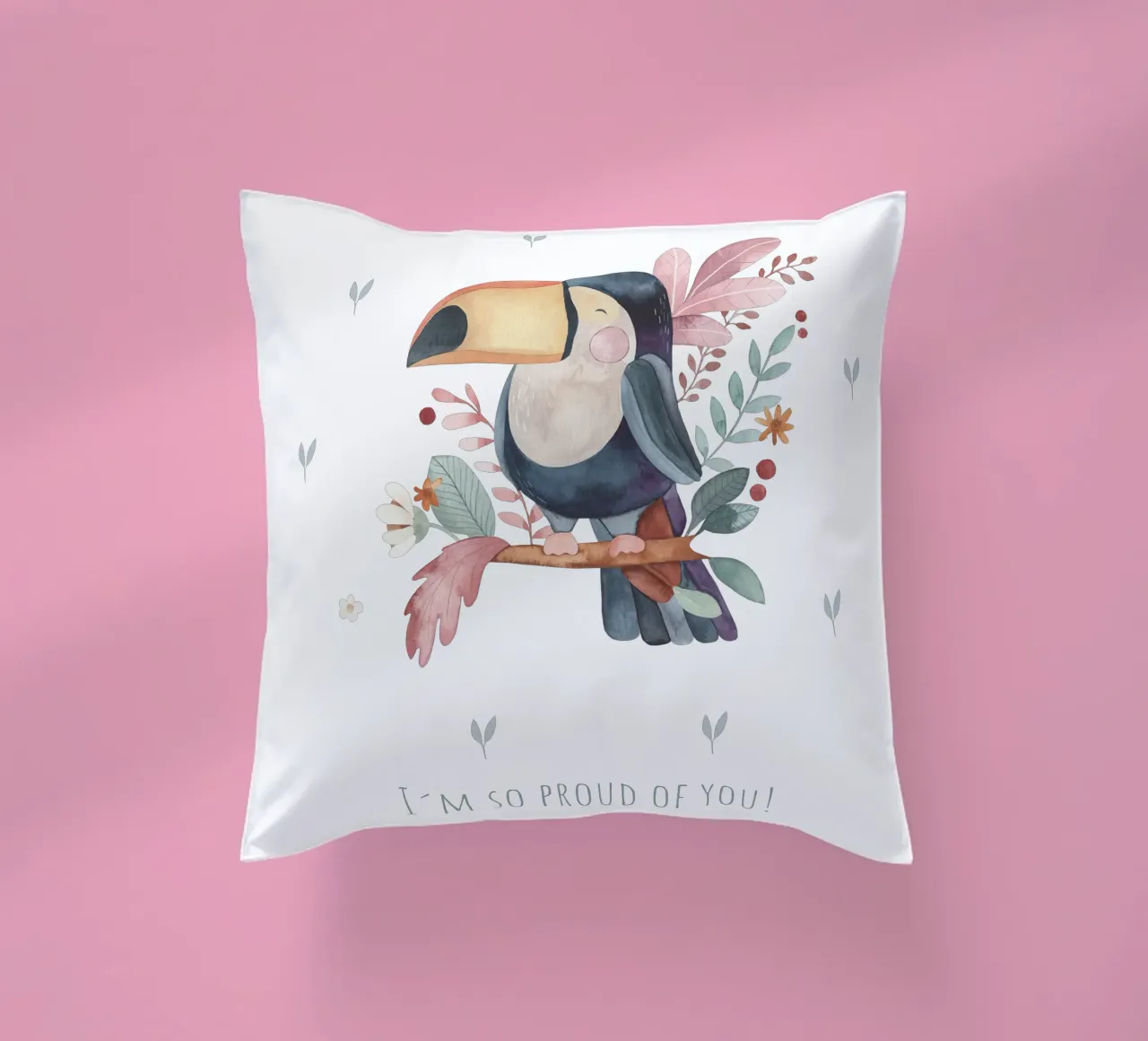 Tukan cuscino da Sabrina Ziegenhorn