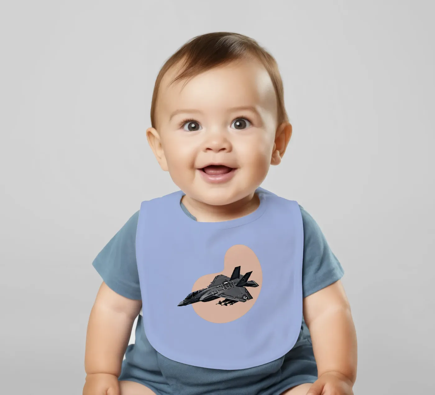 F35C Lightning Babylätzchen von Gunawan Rb