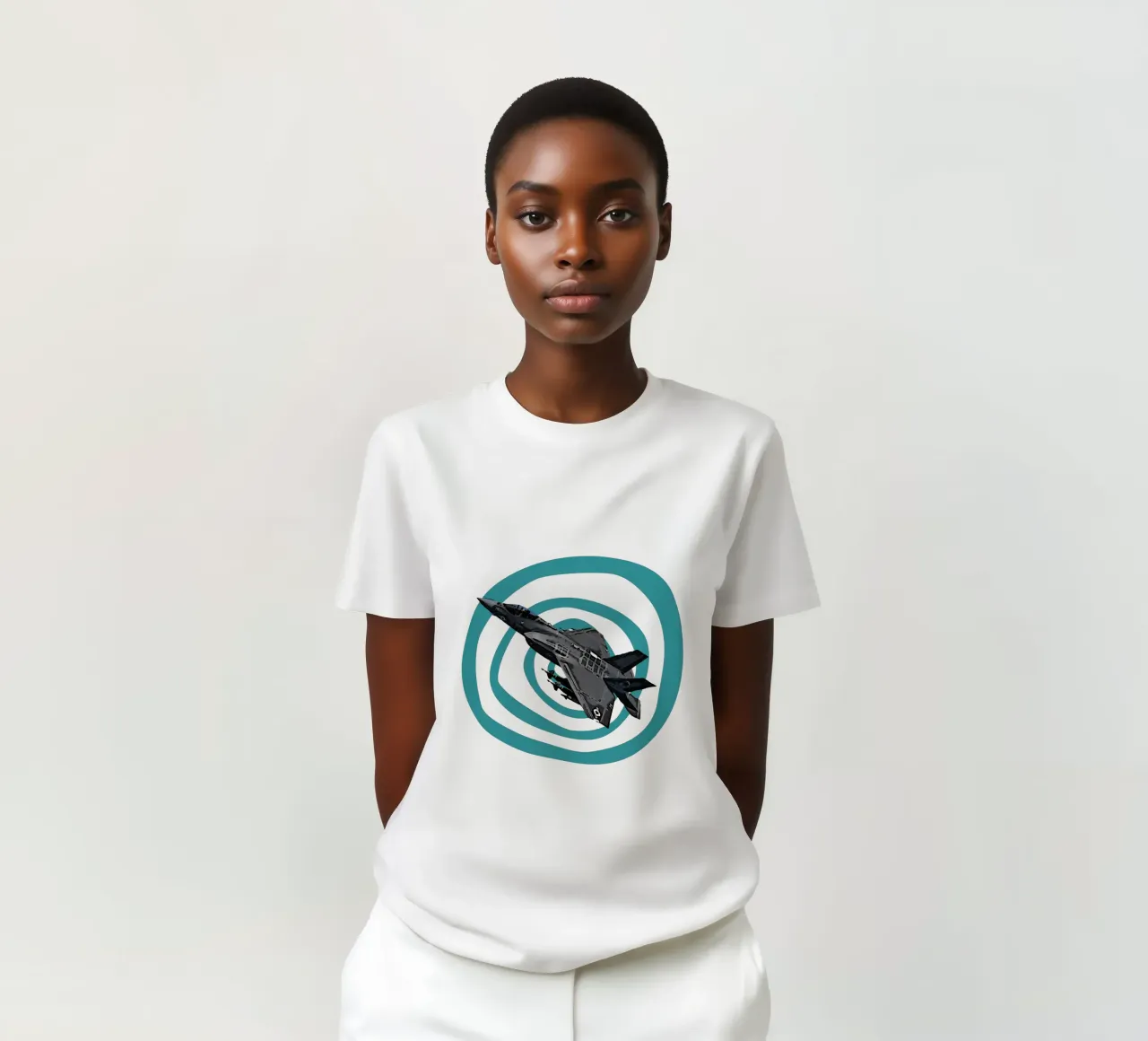 F35C Lightning II t-shirt by Gunawan Rb