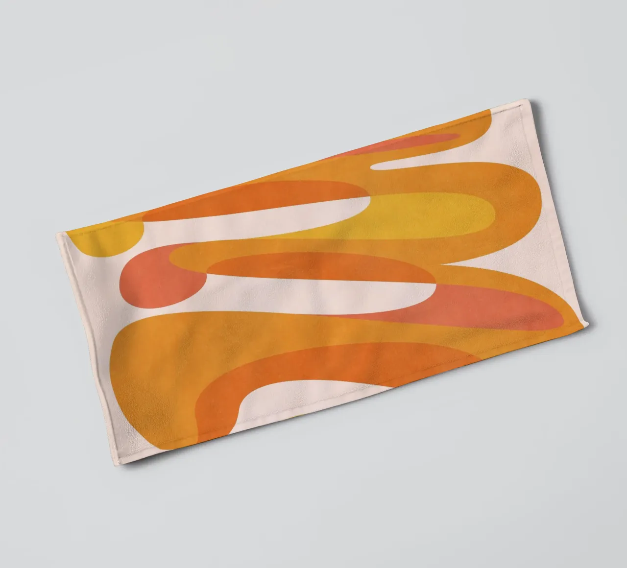 Orange Game asciugamano da bagno da lovely lines