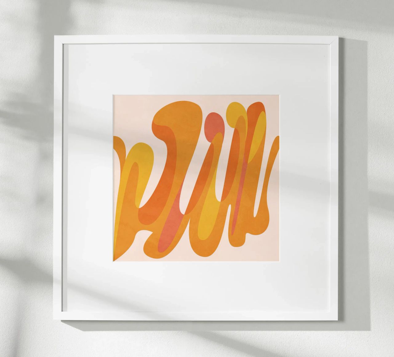 Orange Game Poster von lovely lines