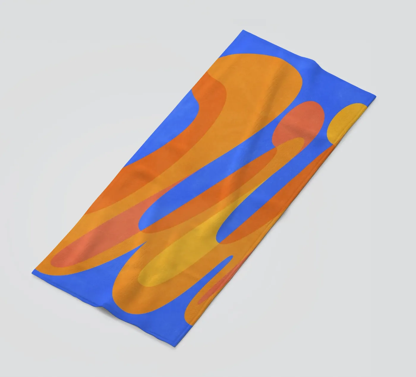 orange blues telo mare da Abstract Joy