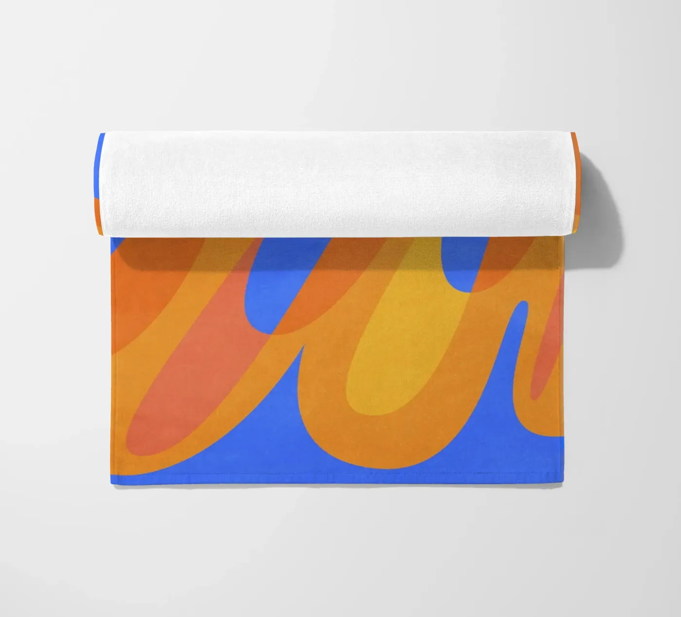orange blues telo mare da Lines Inside