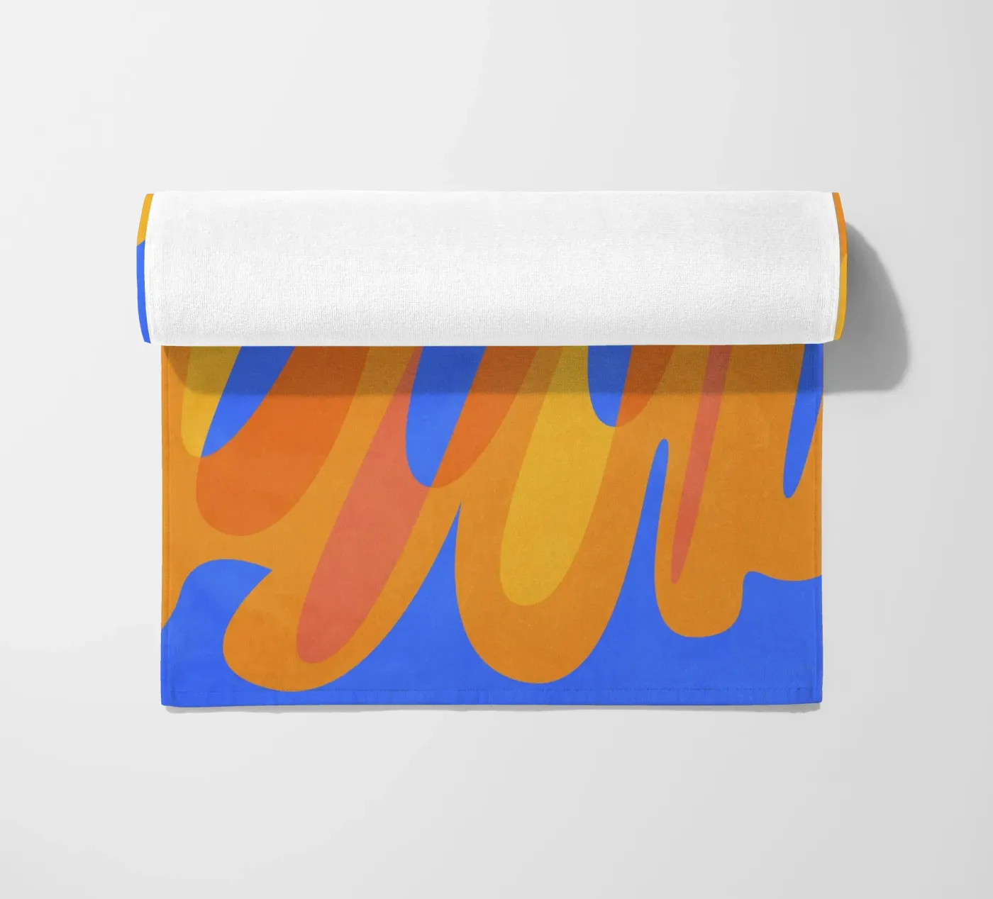 orange blues telo mare da Lines Inside