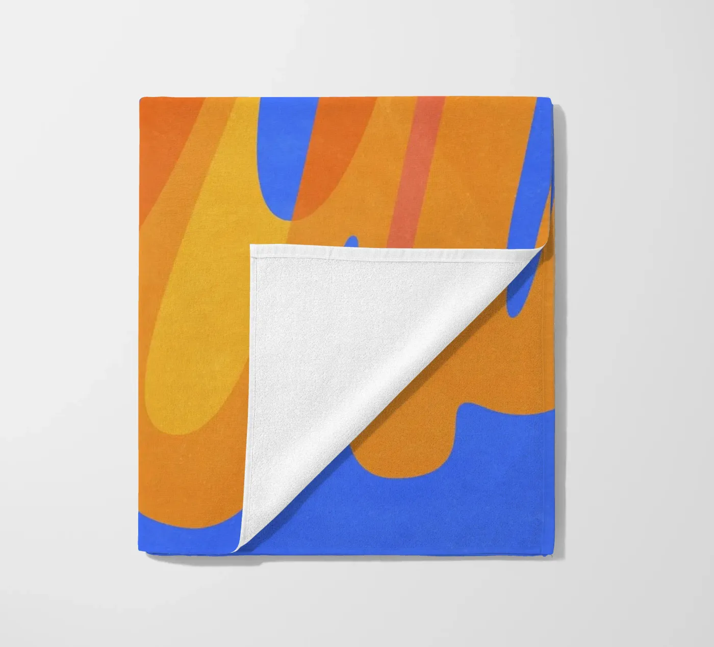 orange blues telo mare da Lines Inside