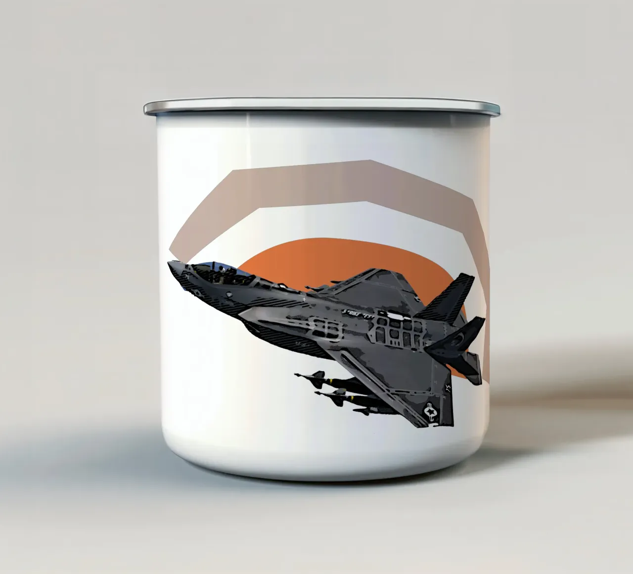 F-35C tazza in smalto da Gunawan Rb
