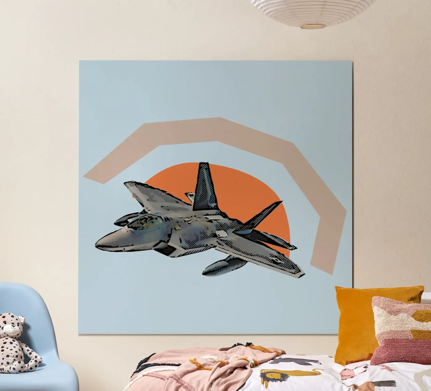 FA-18 poster de Gunawan Rb