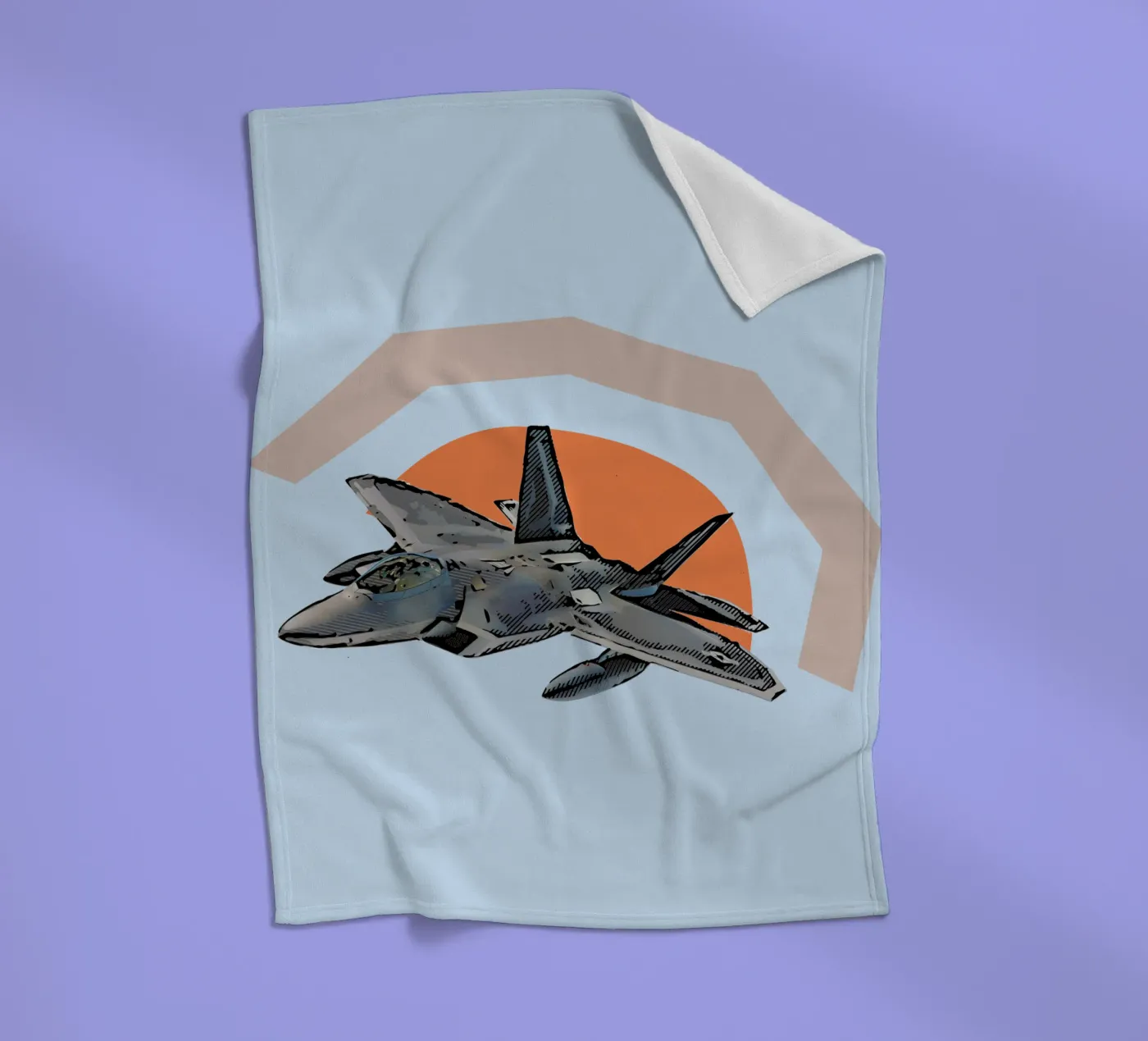 FA-18 Fleecedecke von Gunawan Rb