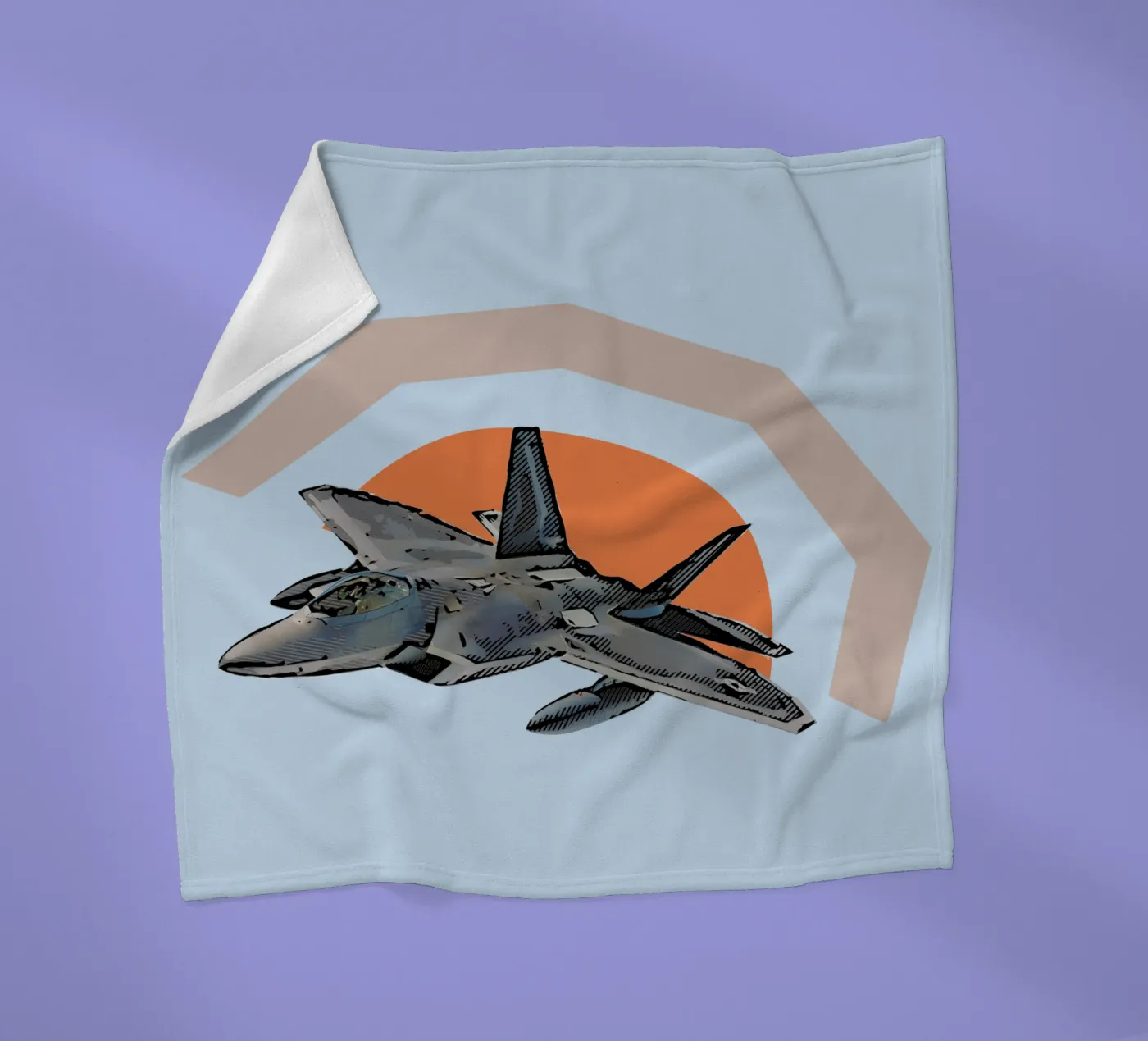 FA-18 Fleecedecke von Gunawan Rb