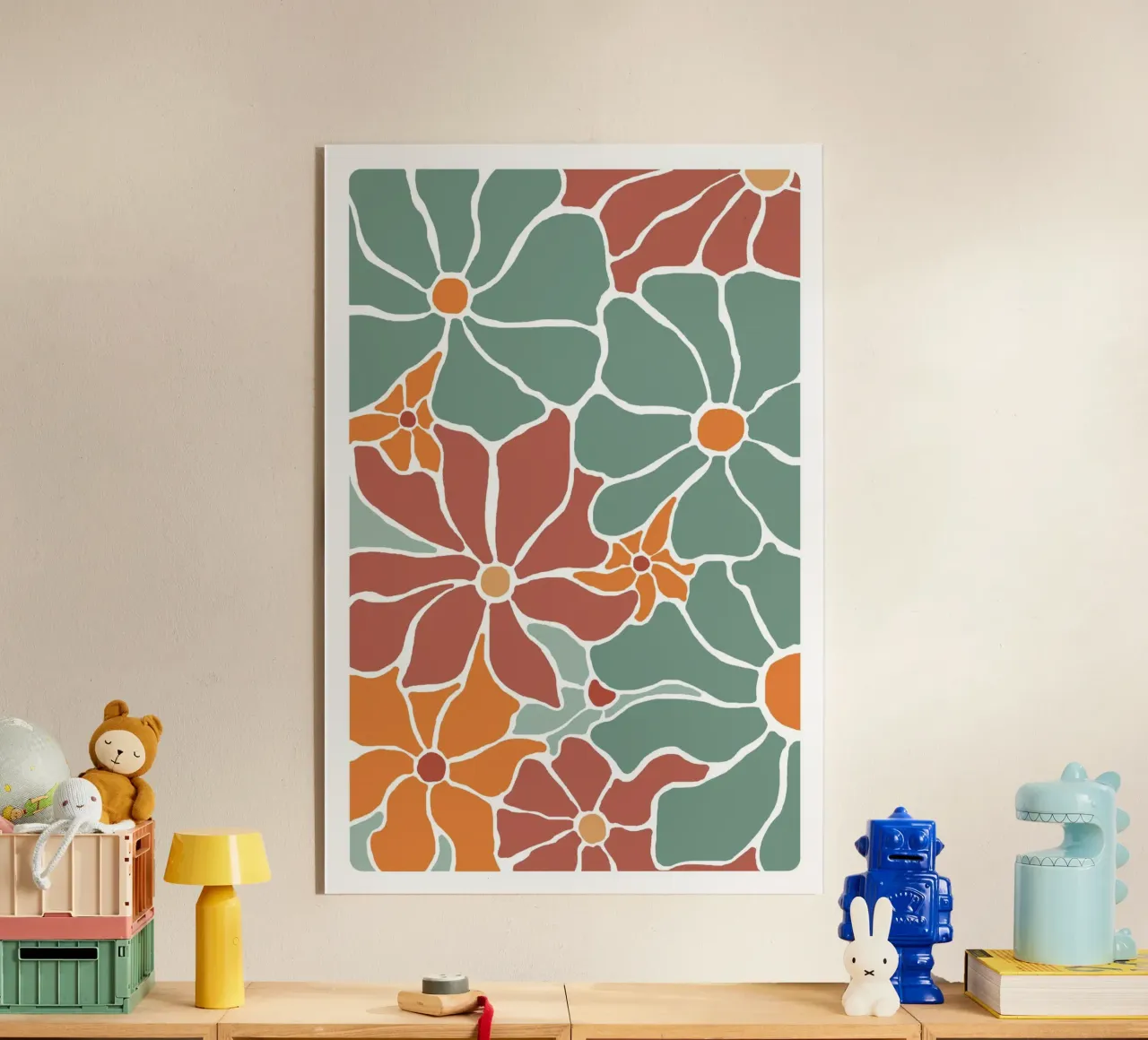 Fleur-vert-1 plexiglass da alexiableu