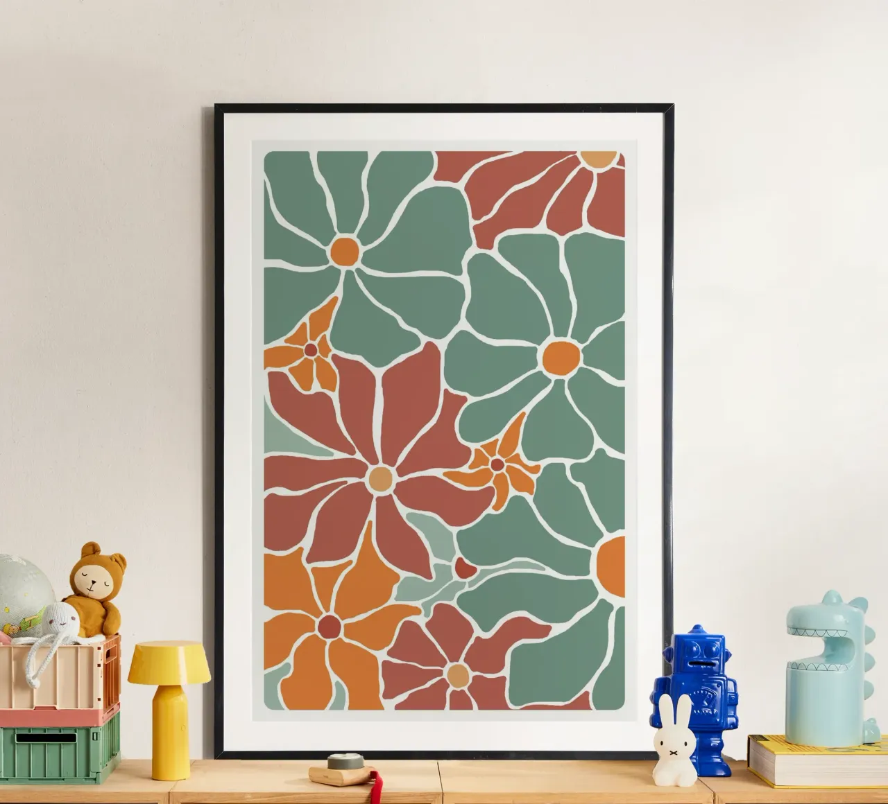 Fleur-vert-1 poster da alexiableu