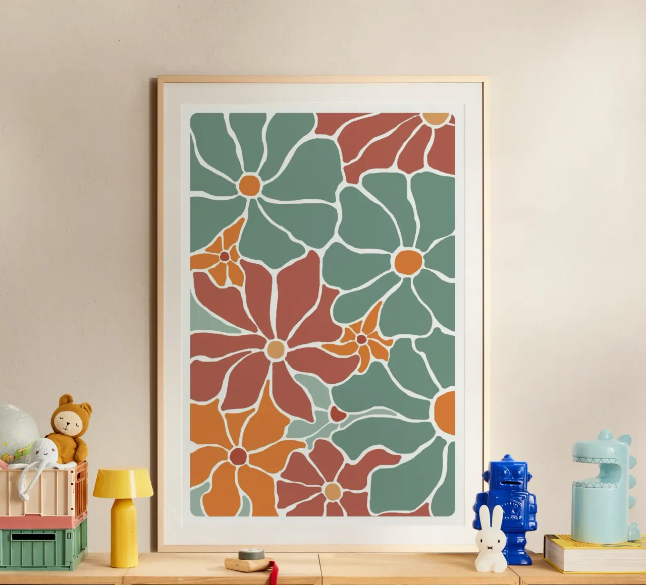 Fleur-vert-1 poster da alexiableu