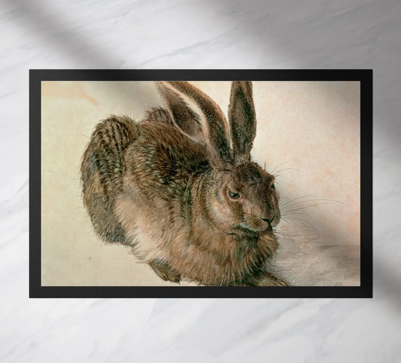 Dürer - Hare doormat by ARTOTHEK