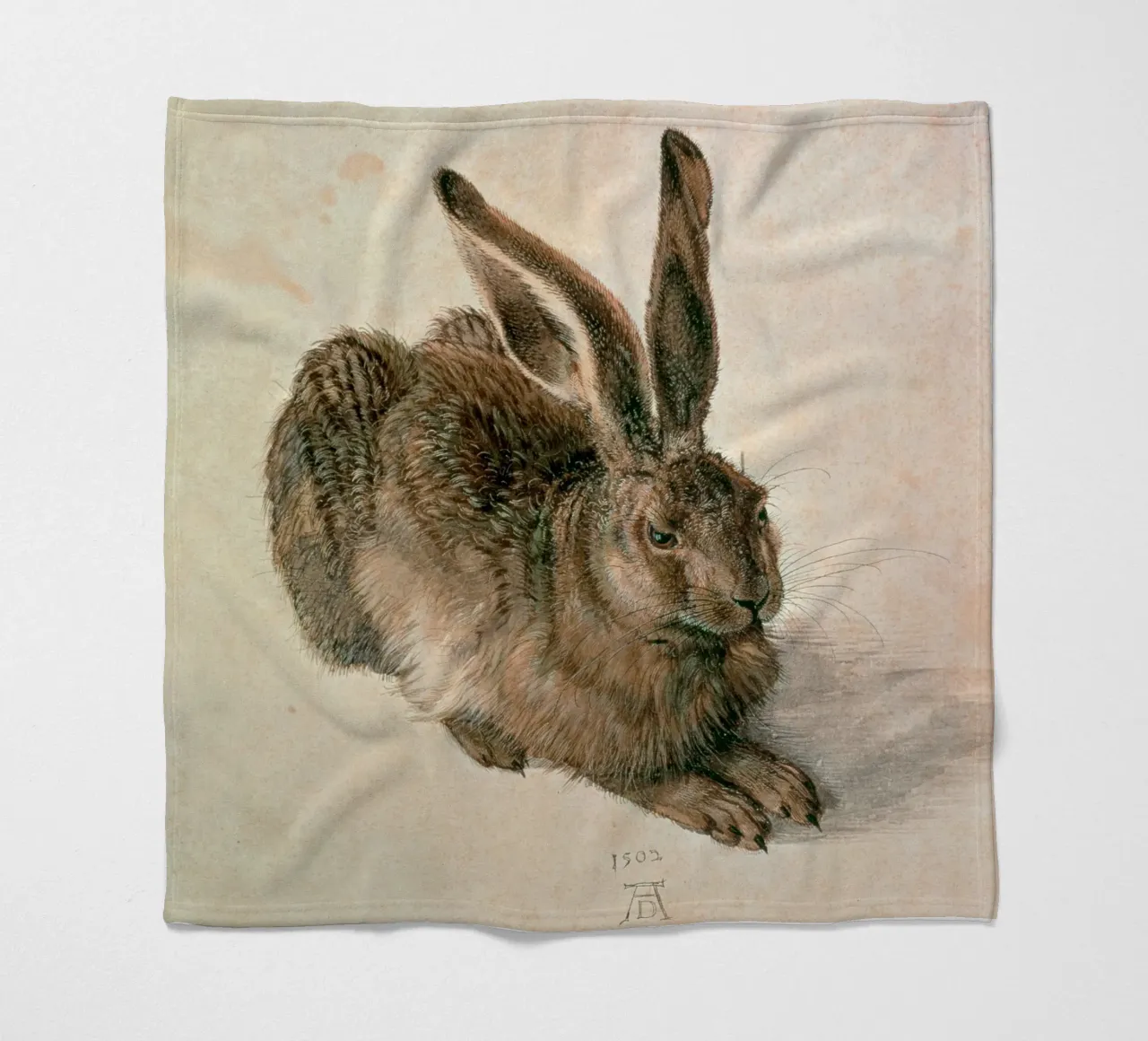 Dürer - Hase Fleecedecke von ARTOTHEK