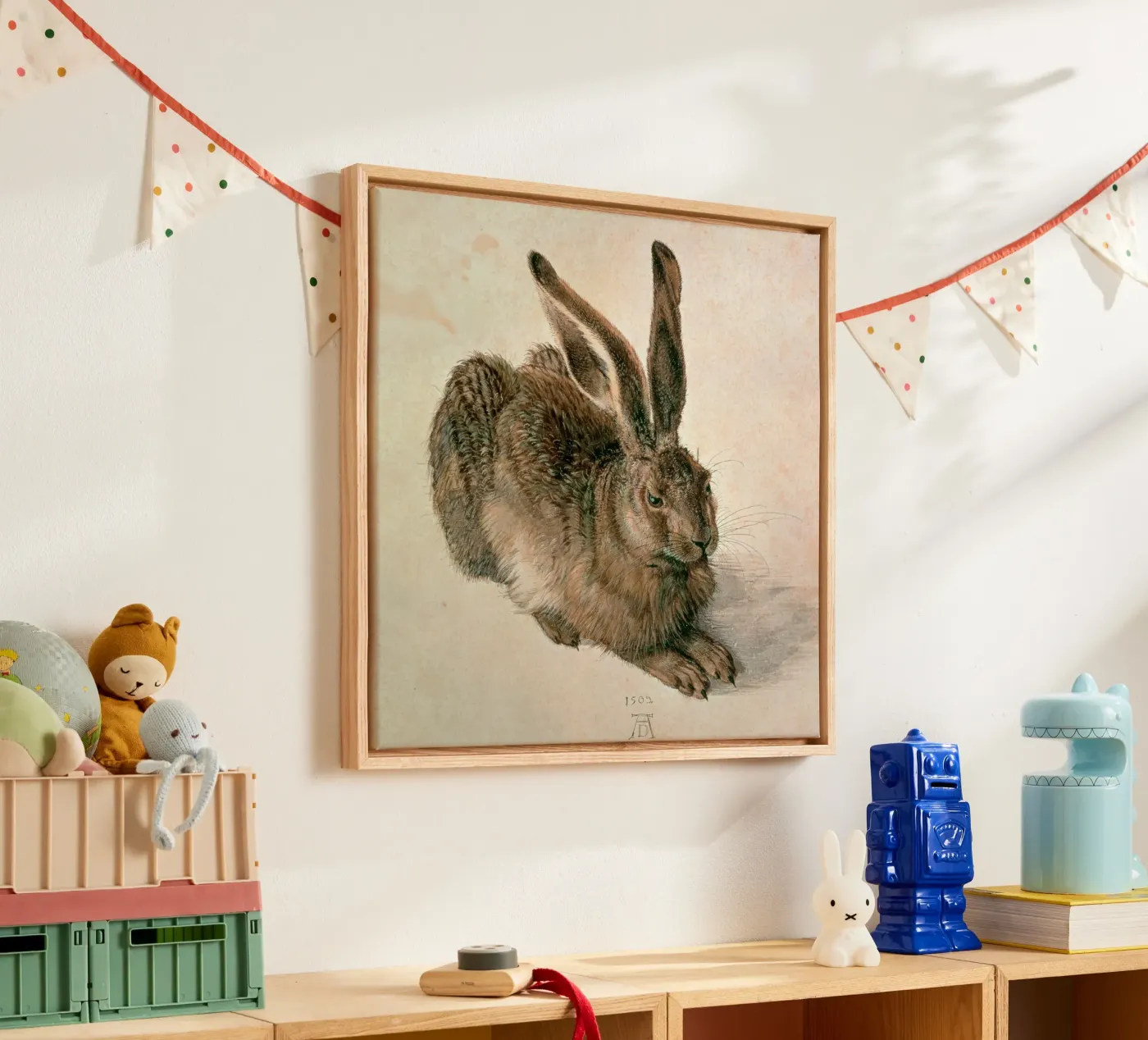 Dürer - Hare canvas by ARTOTHEK