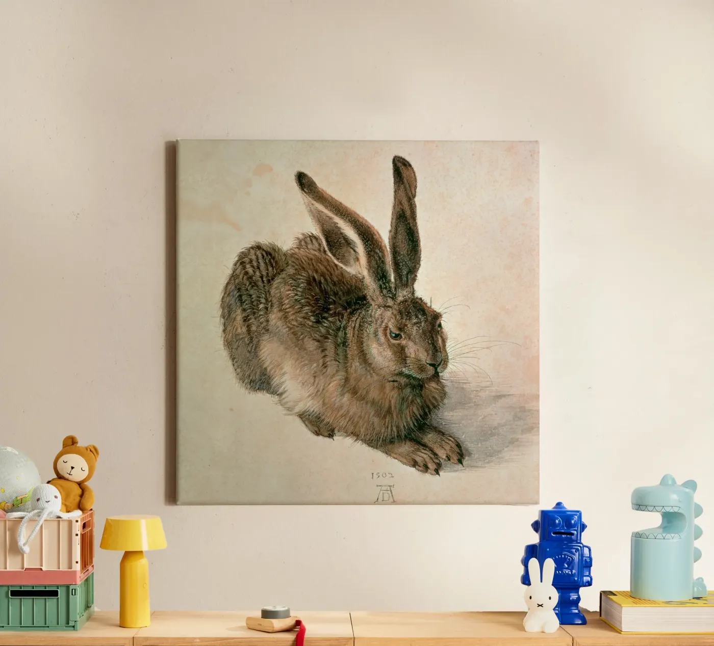 Dürer - Hare canvas by ARTOTHEK