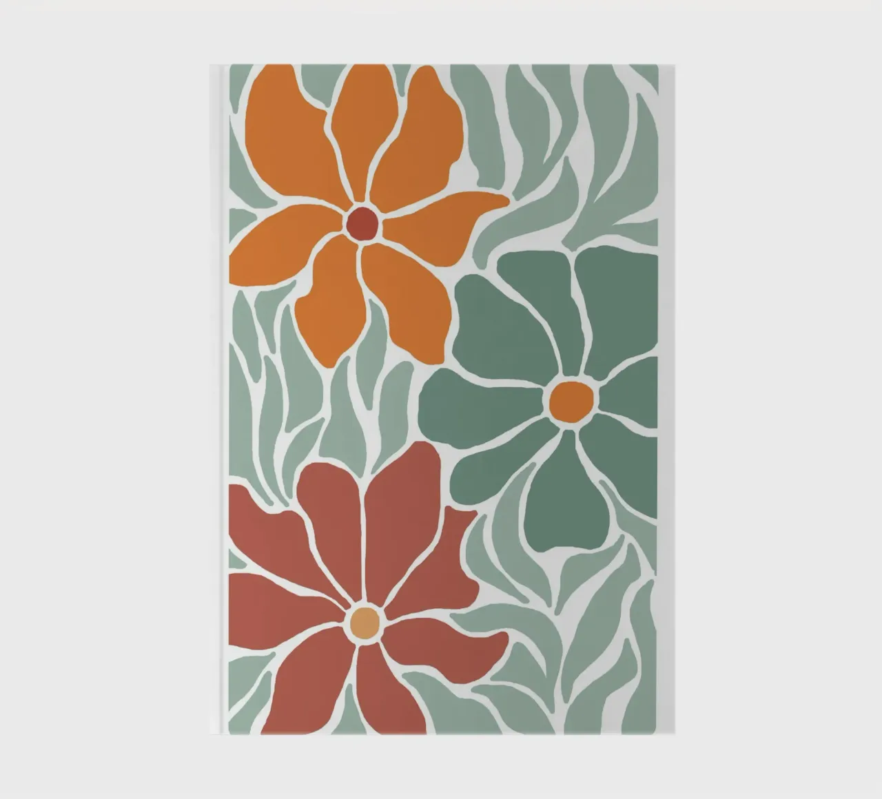 Fleur-vert-3 notebook by alexiableu
