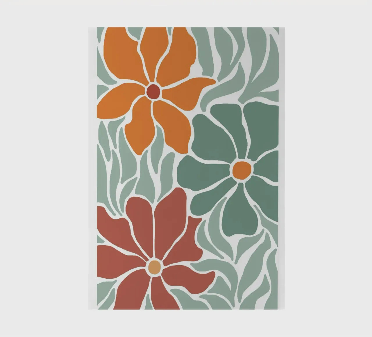 Fleur-vert-3 notebook by alexiableu