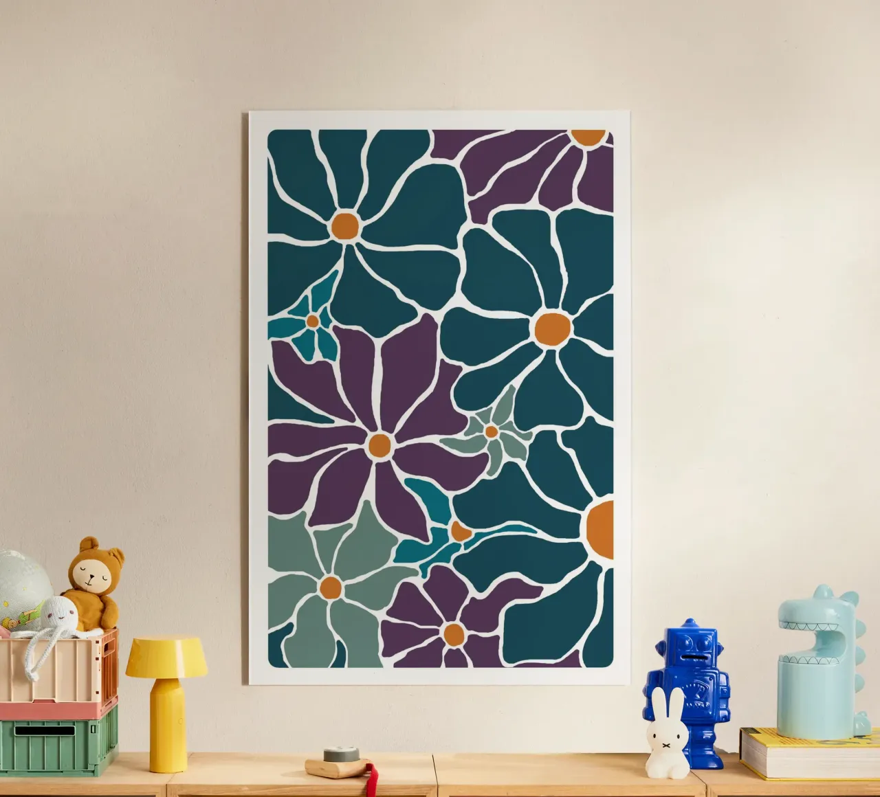 Fleur-violet-1 plexiglass da alexiableu