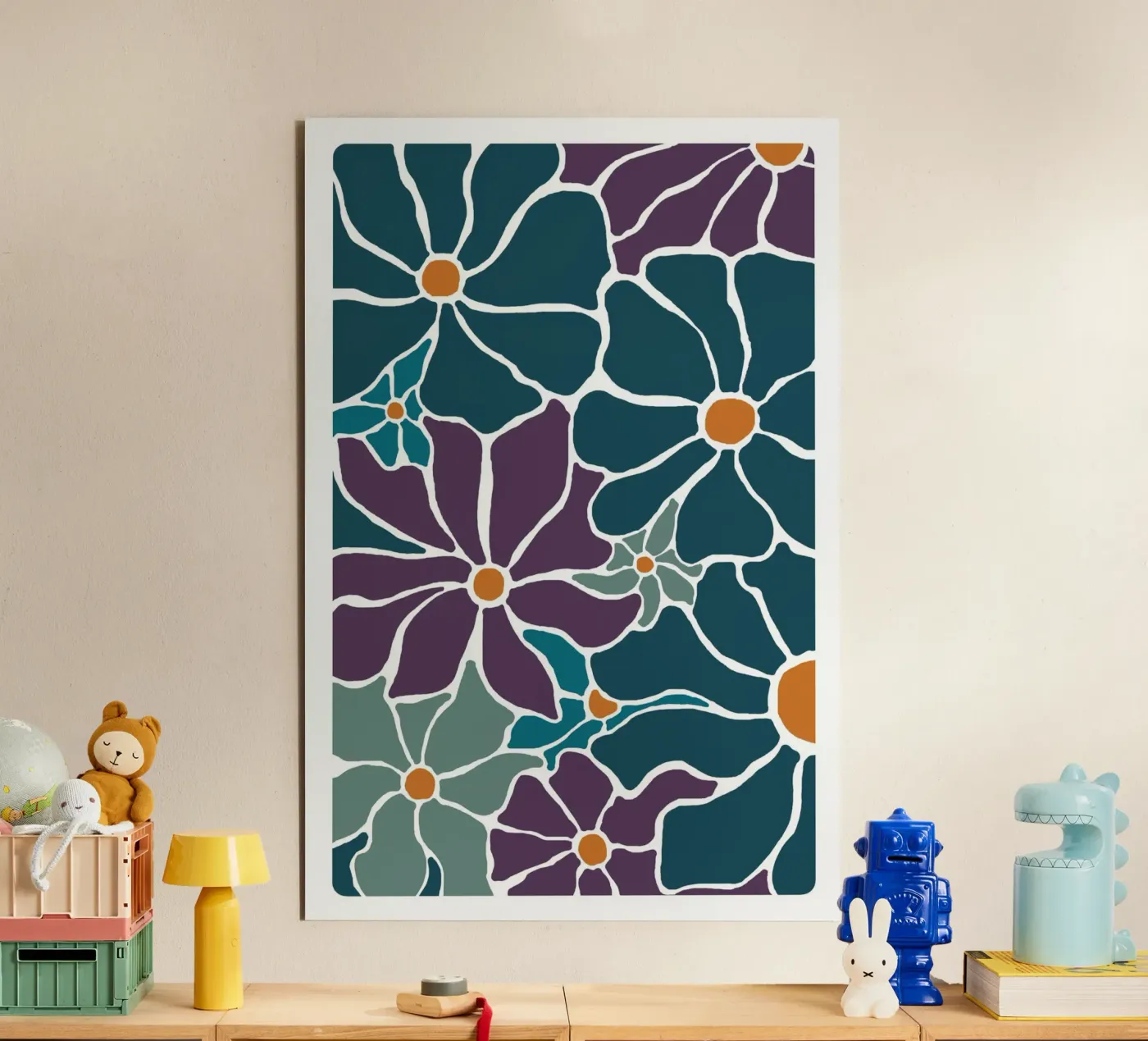 Fleur-violet-1 alluminio dibond da alexiableu