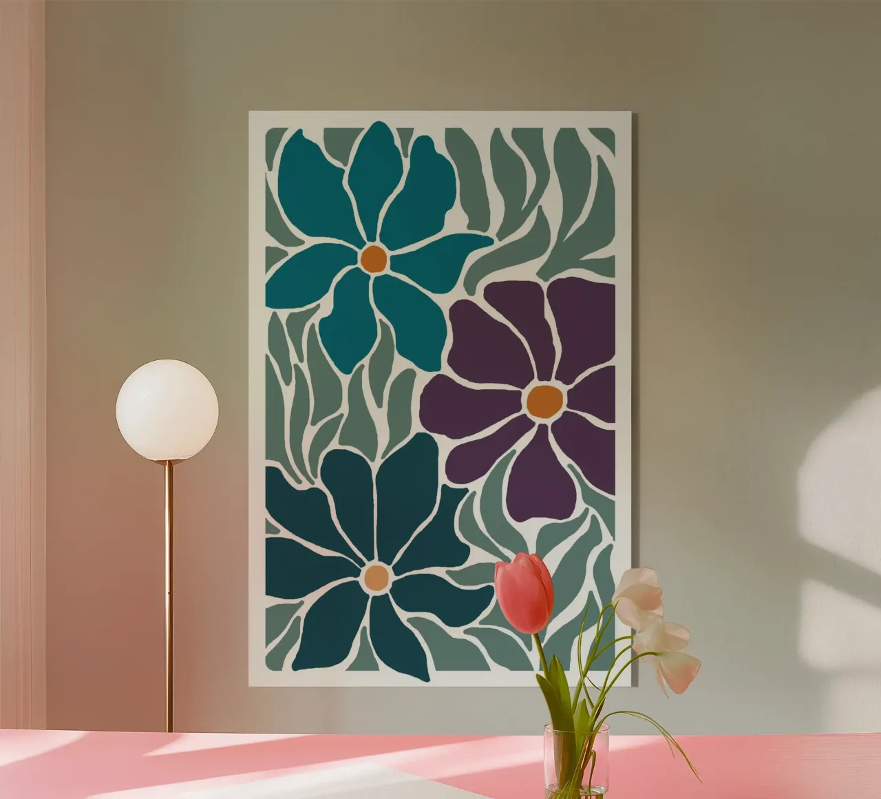 Fleur-violet-2 plexiglass da alexiableu