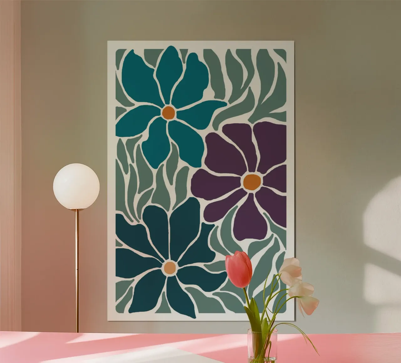 Fleur-violet-2 poster da alexiableu