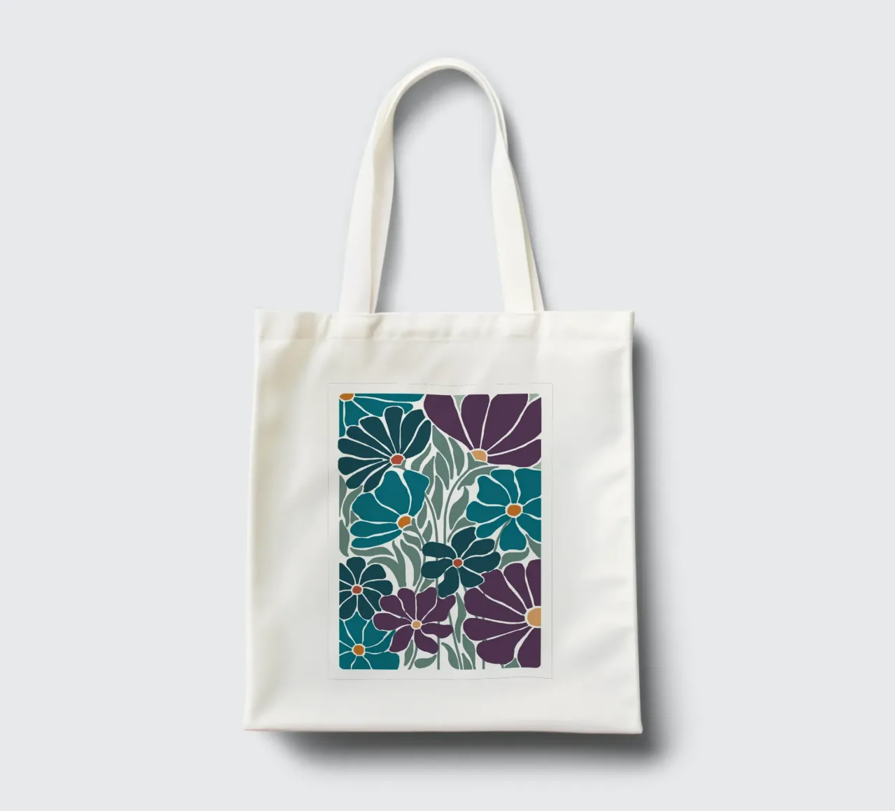 Fleur-violet-3 tote bag by alexiableu