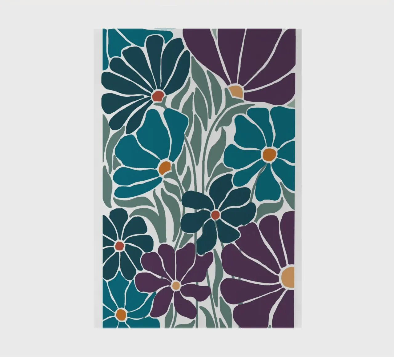 Fleur-violet-3 notebook by alexiableu