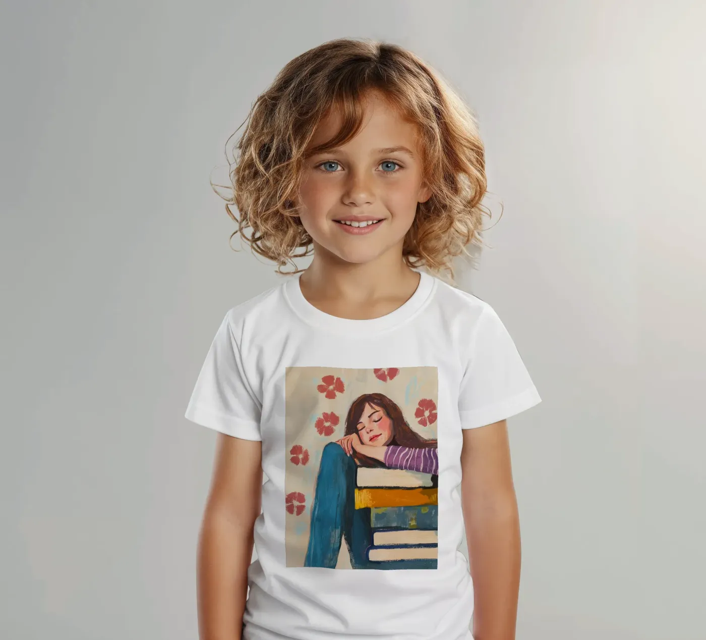 Between Chapters Kinder T-Shirt von Freya
