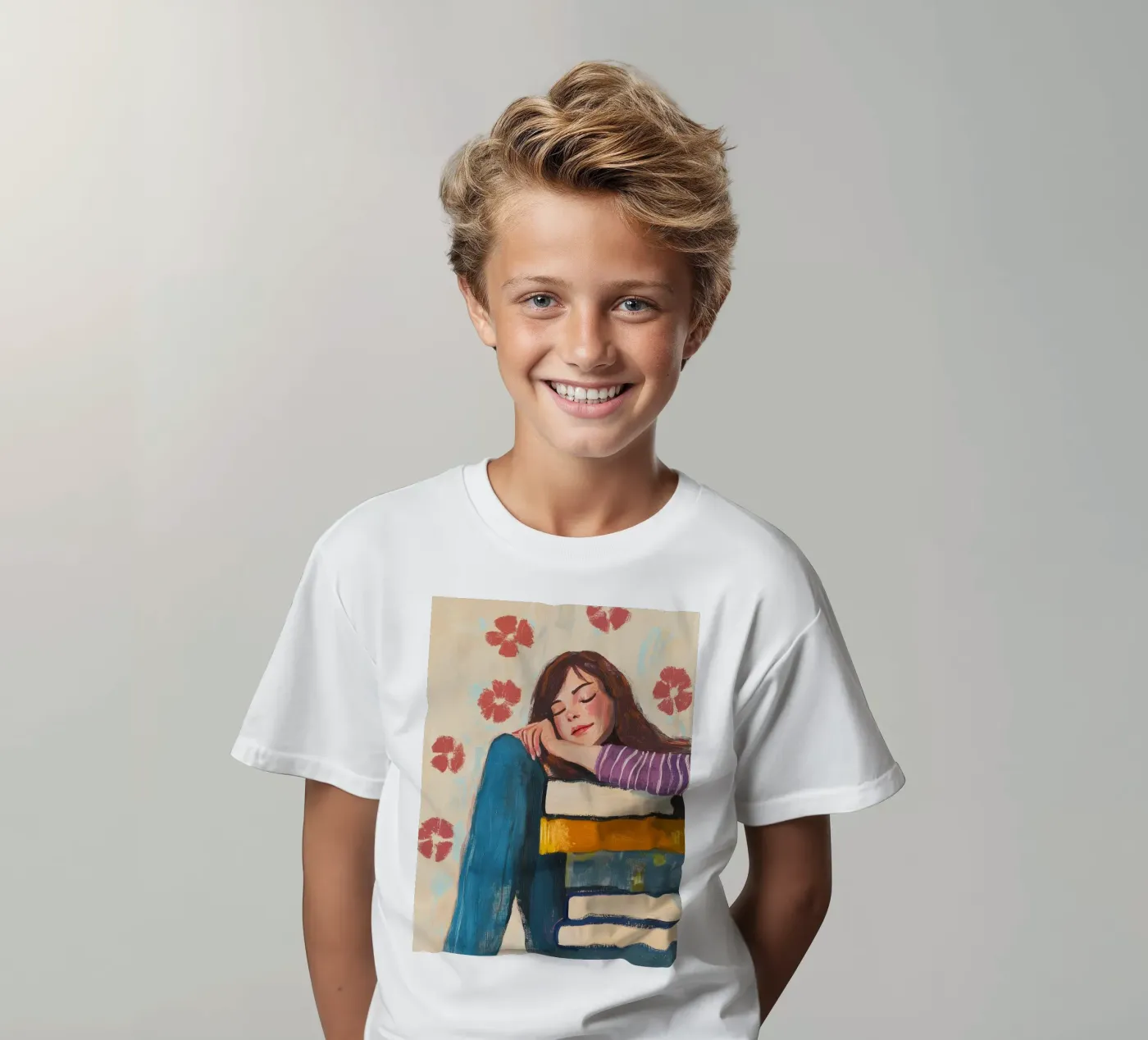 Between Chapters Kinder T-Shirt von Freya