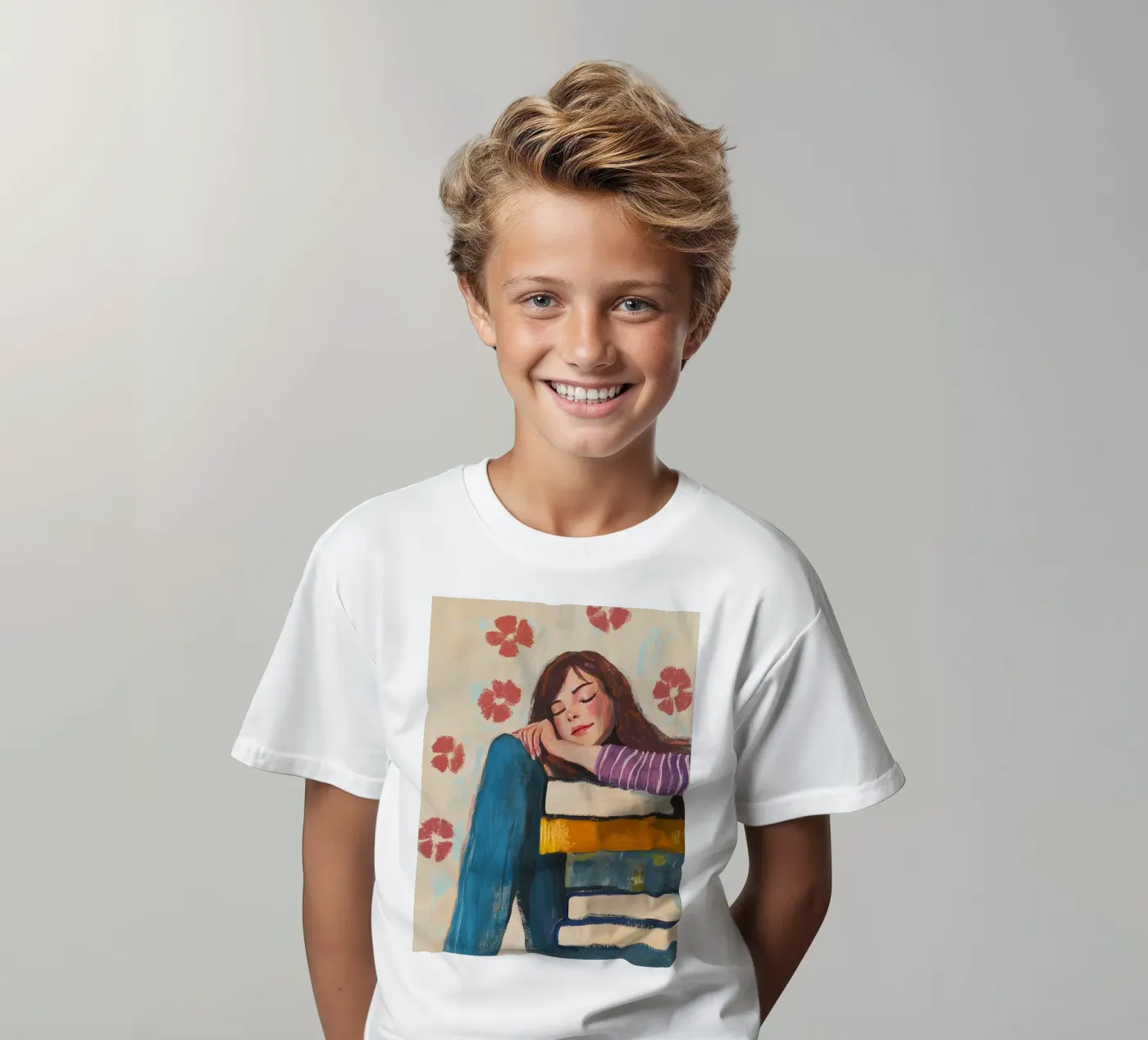 Between Chapters Kinder T-Shirt von Freya