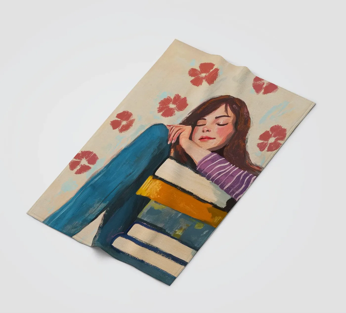 Between Chapters Fleecedecke von Freya