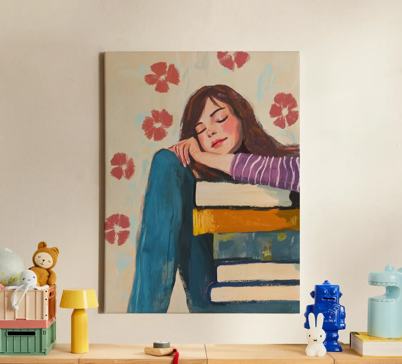 Between Chapters canvas van Freya