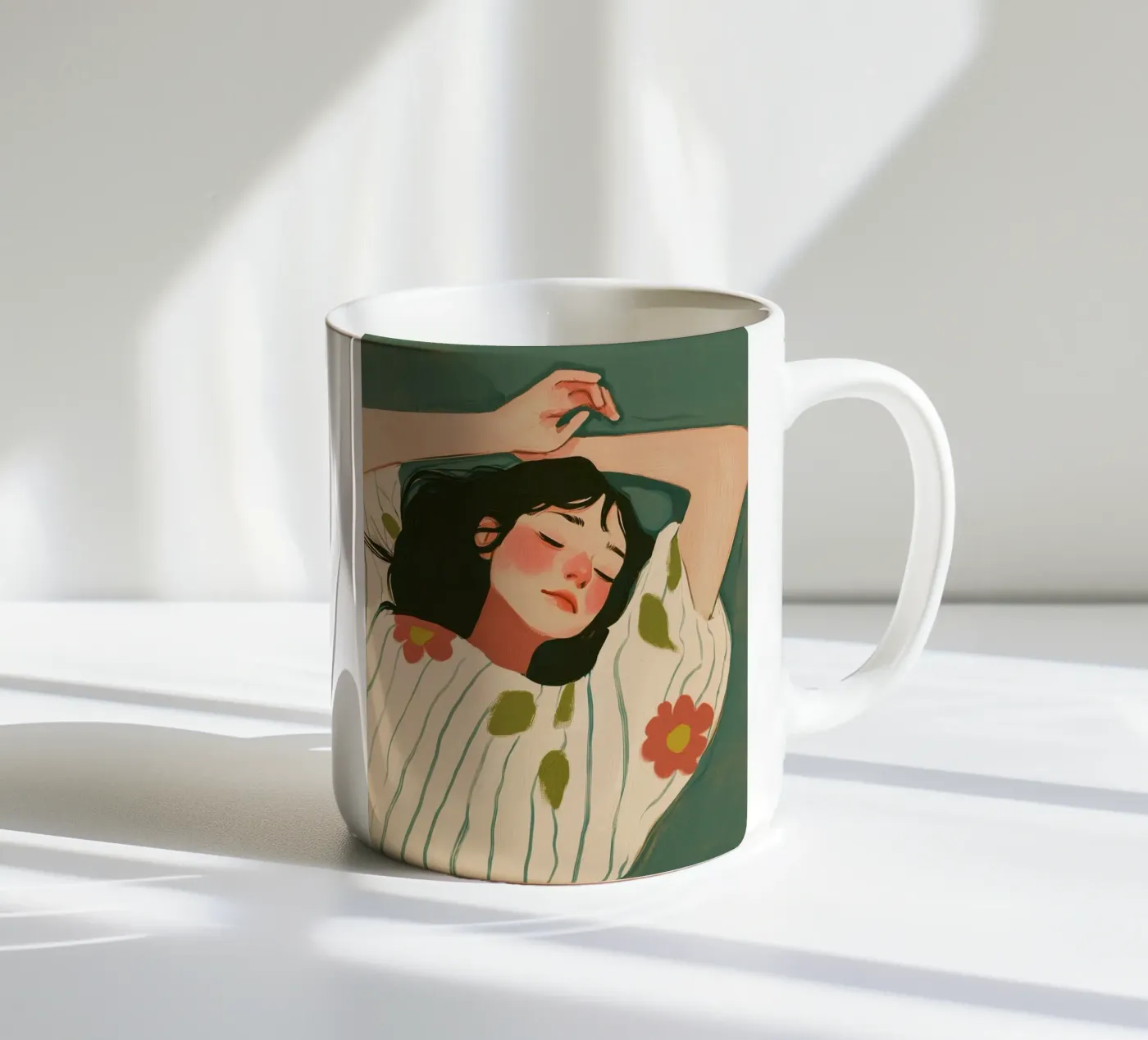 Elsewhere ceramic mug by Freya