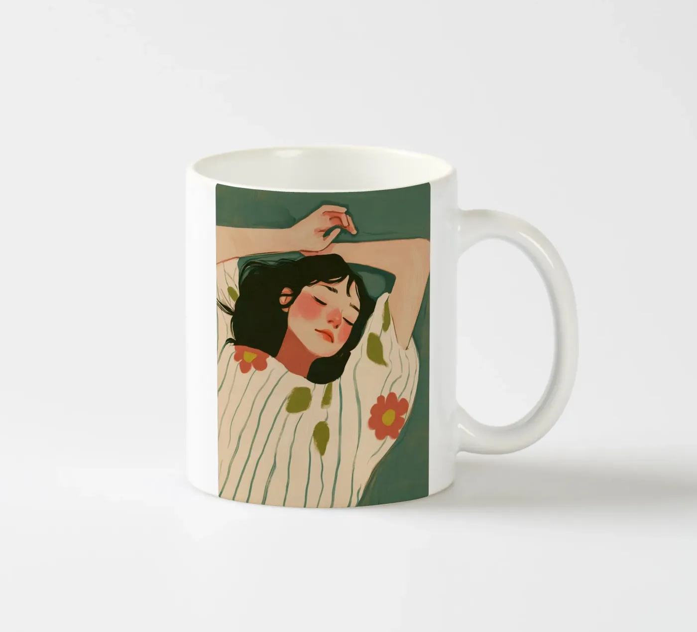 Elsewhere ceramic mug by Freya
