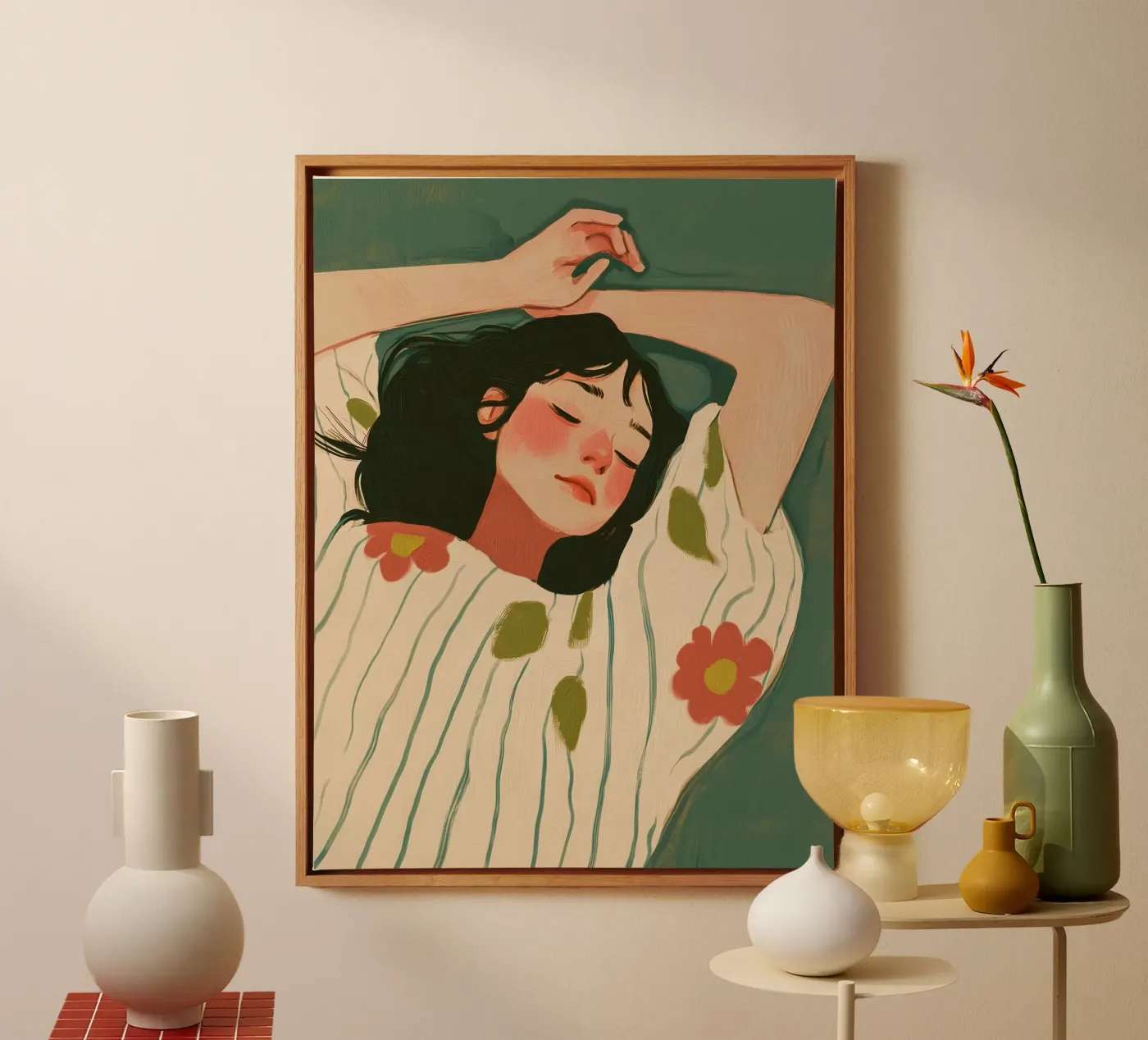 Elsewhere canvas van Freya