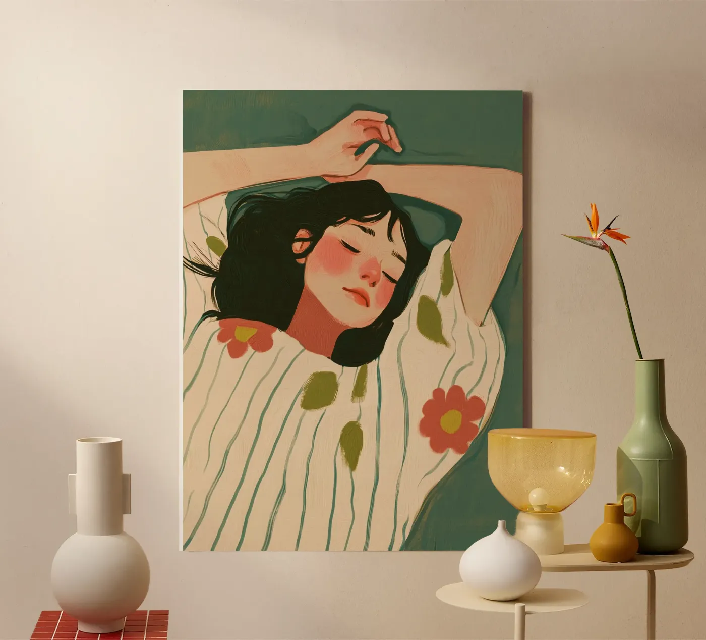 Elsewhere canvas van Freya