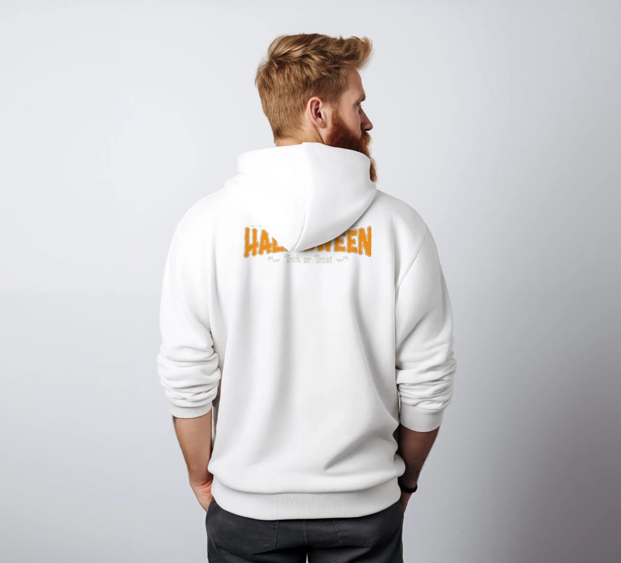 Feliz Halloween sudadera con capucha de Gunawan Rb