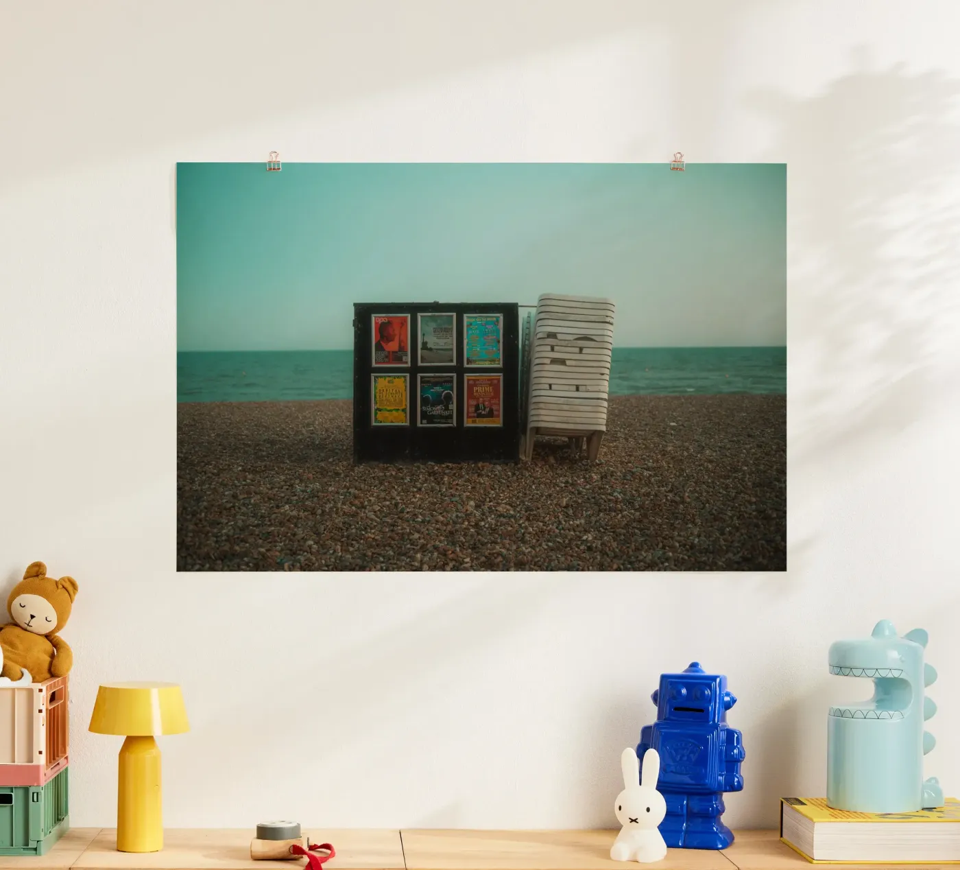 Brighton Beach #4 poster da smallstage.photography
