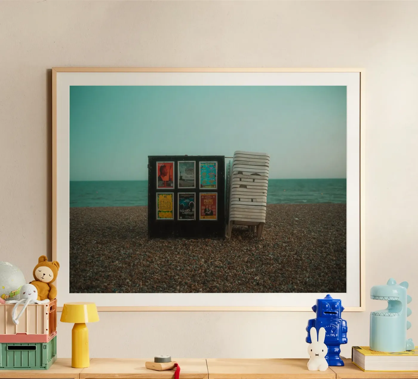 Brighton Beach #4 poster da smallstage.photography