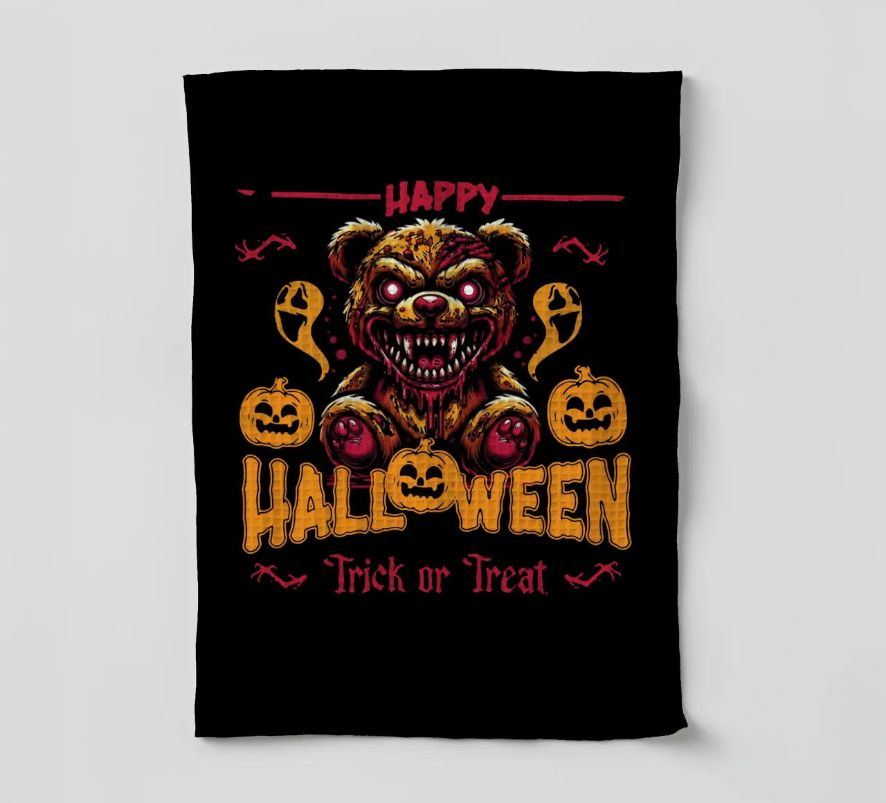 Joyeux Halloween torchon de Gunawan Rb