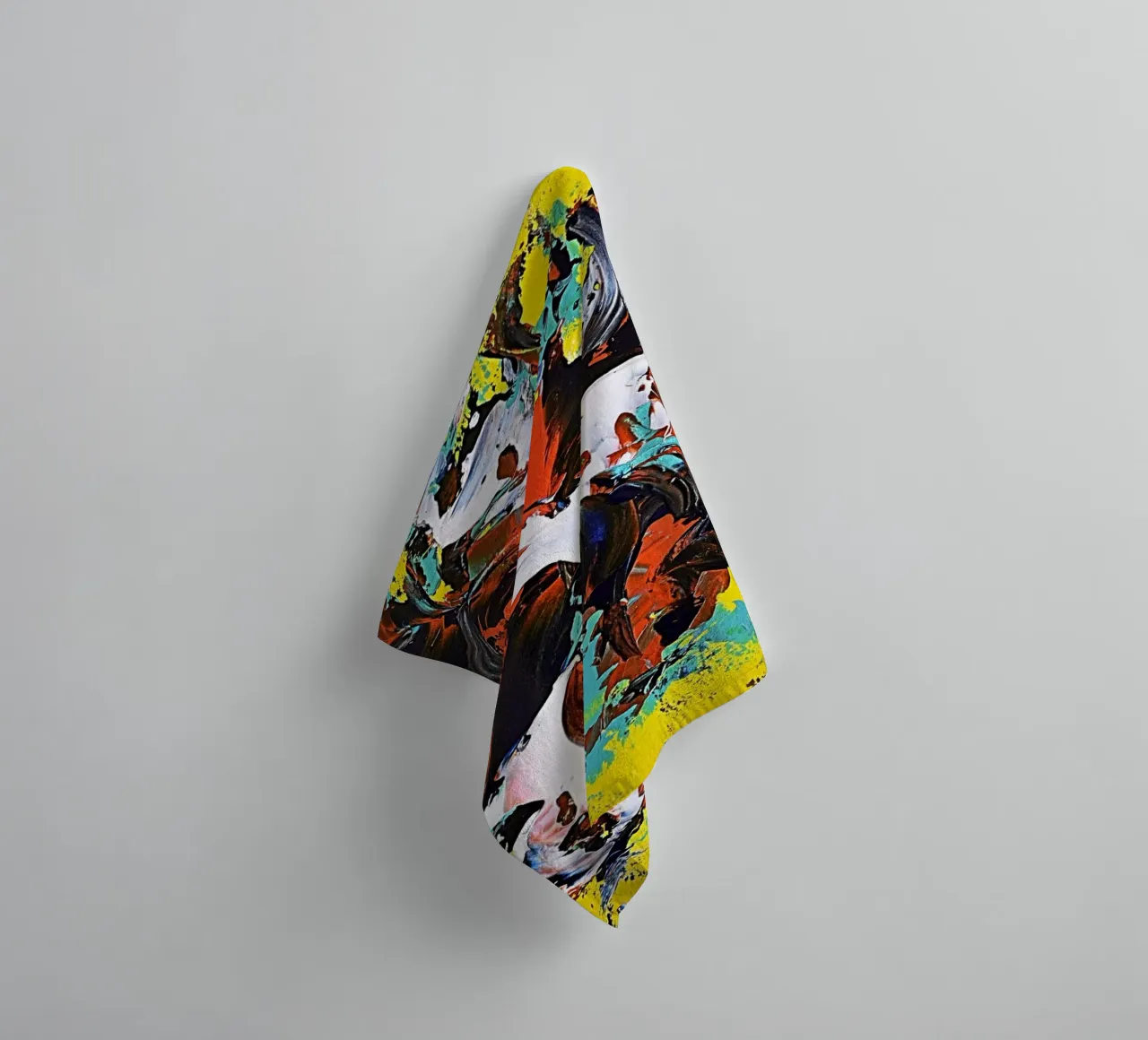 IDEAL GIFT 20 asciugamano da bagno da Thierry Vobmann Abstract painting