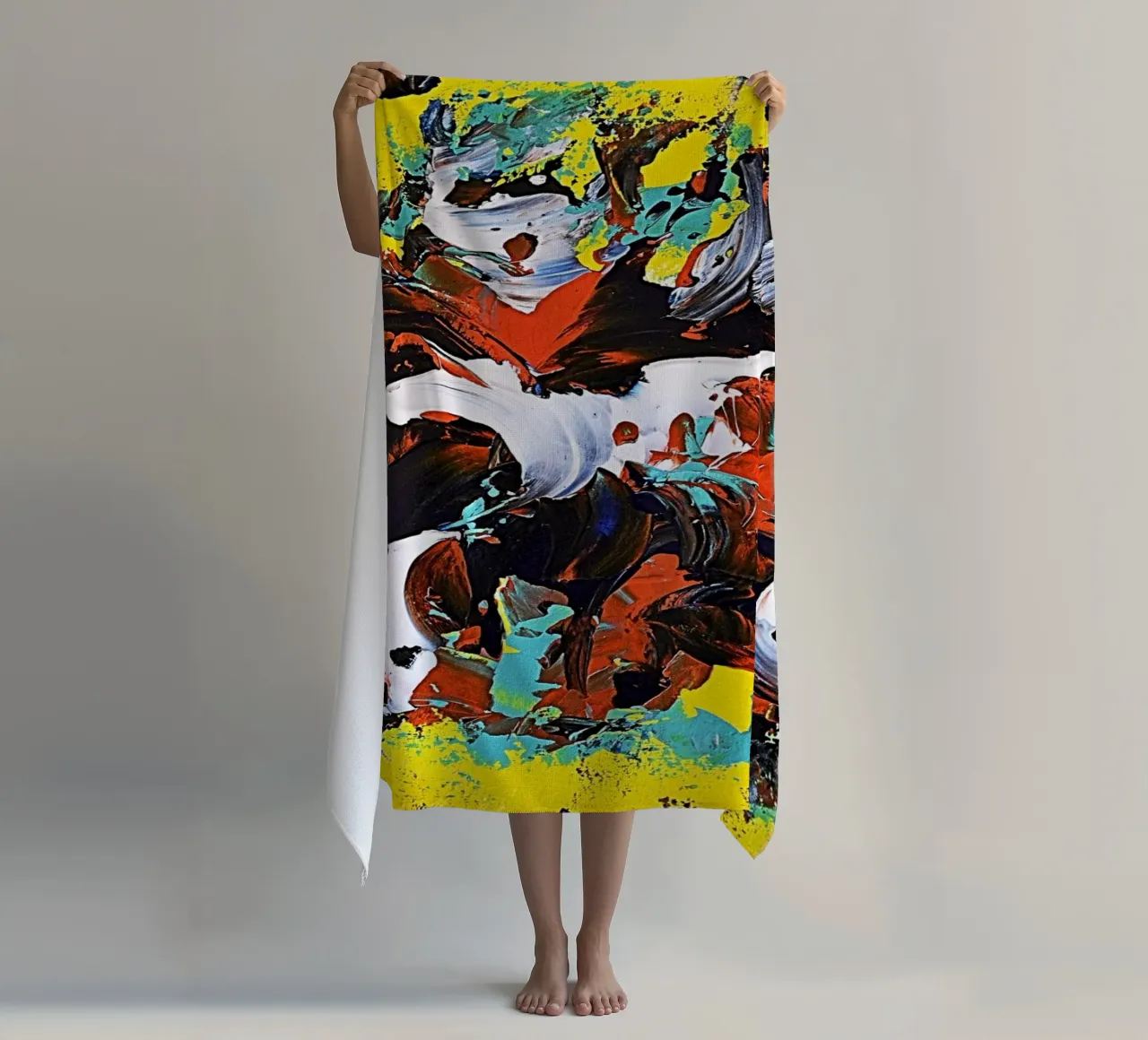 IDEAL GIFT 20 telo mare da Thierry Vobmann Abstract painting