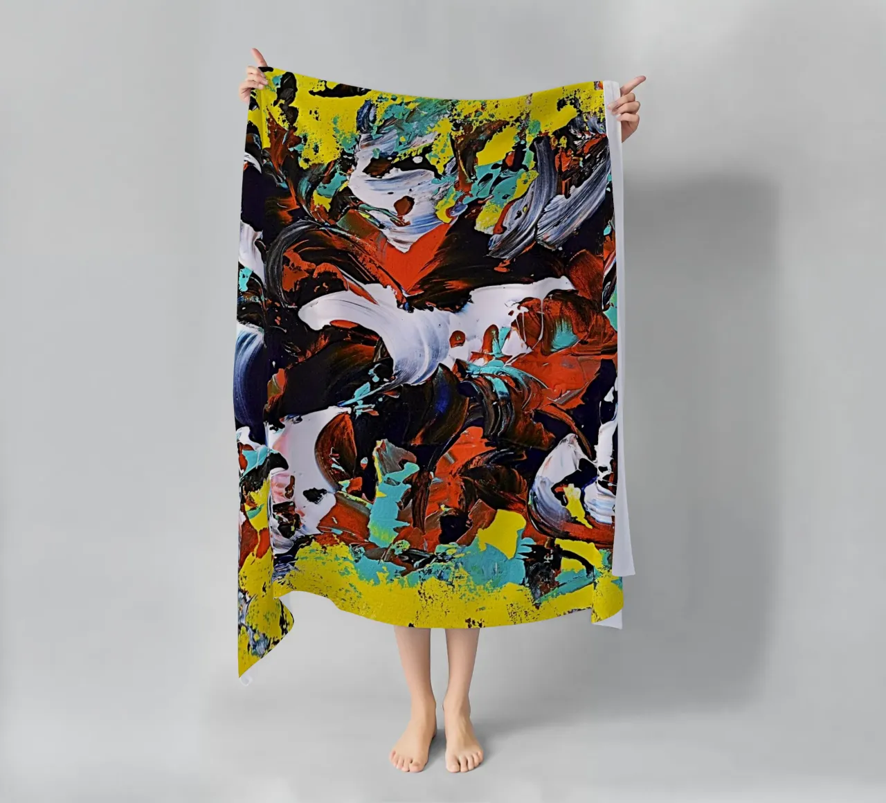 IDEAL GIFT 20 telo mare da Thierry Vobmann Abstract painting